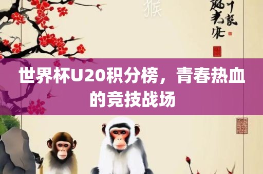 世界杯U20积分榜，青春热血的竞技战场