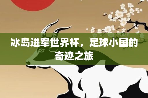 冰岛进军世界杯，足球小国的奇迹之旅