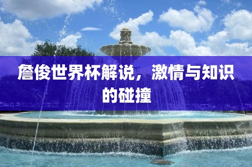 詹俊世界杯解说，激情与知识的碰撞
