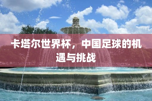 卡塔尔世界杯，中国足球的机遇与挑战