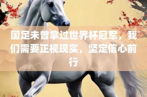 国足未曾拿过世界杯冠军，我们需要正视现实，坚定信心前行