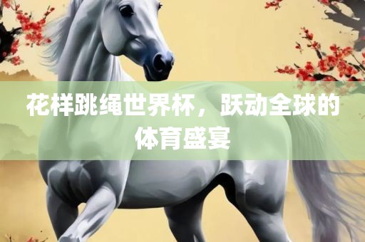 花样跳绳世界杯，跃动全球的体育盛宴