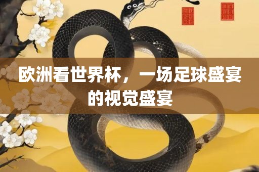 欧洲看世界杯，一场足球盛宴的视觉盛宴
