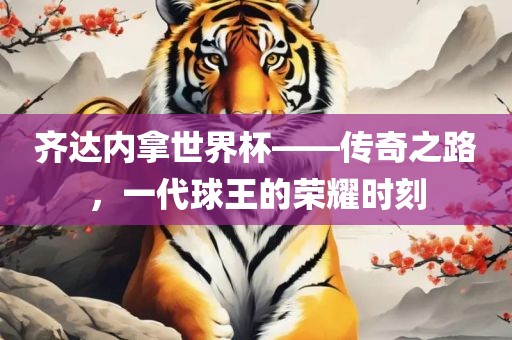 齐达内拿世界杯——传奇之路，一代球王的荣耀时刻