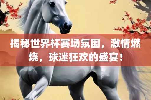 揭秘世界杯赛场氛围，激情燃烧，球迷狂欢的盛宴！