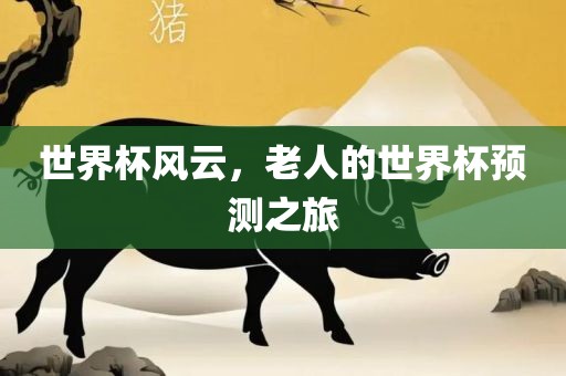 世界杯风云，老人的世界杯预测之旅