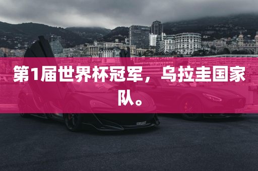 第1届世界杯冠军，乌拉圭国家队。