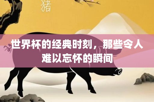 世界杯的经典时刻，那些令人难以忘怀的瞬间
